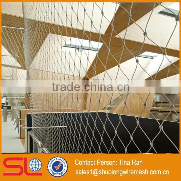 Stainless Steel Woven Type Stair Cable Mesh photo-5