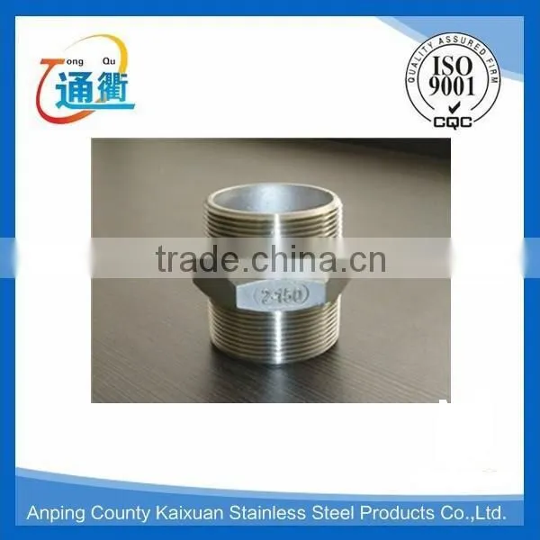 Casting Stainless Steel Npt Threaded Hexagon Nipple 150lbs photo-2