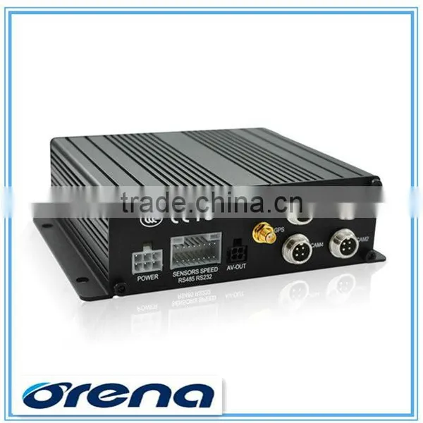 Basic Funcition 4 Channel SD Card Mobile DVR Wireless H.264 photo-2