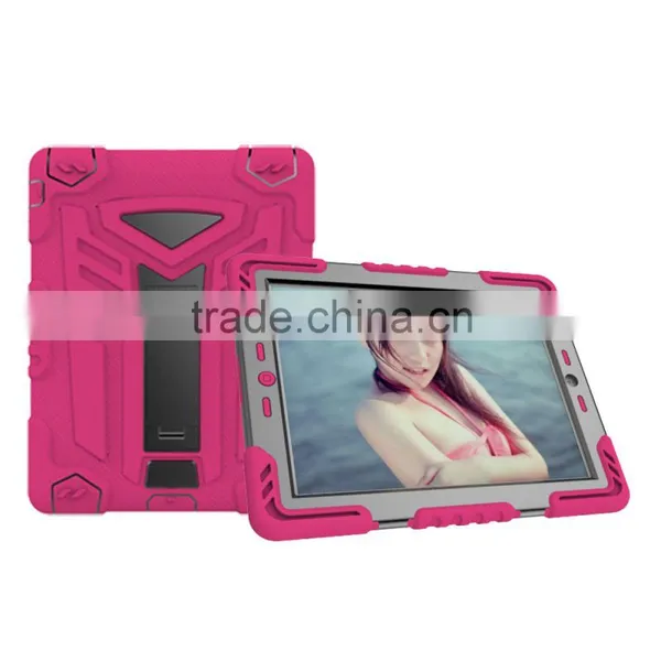 Hot Sale Dragonfly Design Anti-Shock TPU PC Armor Hybrid Protective With Stand Holder Cover Phone Case For IPad 2/3/4 TB-0267 photo-4