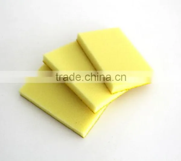 Orange Sourcing Pad With Yellow Sponge for Kitchen Supplies photo-5