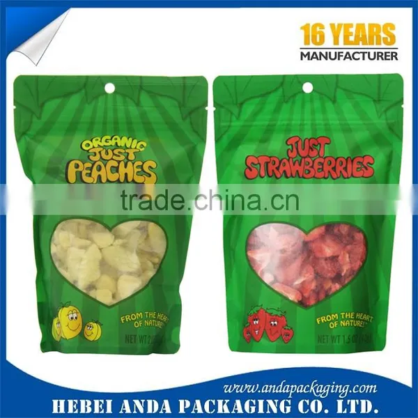 Plastic Snack Packaging Roll Film/dried Fruit Foil Packaging Bag /food Packaging With Window photo-3