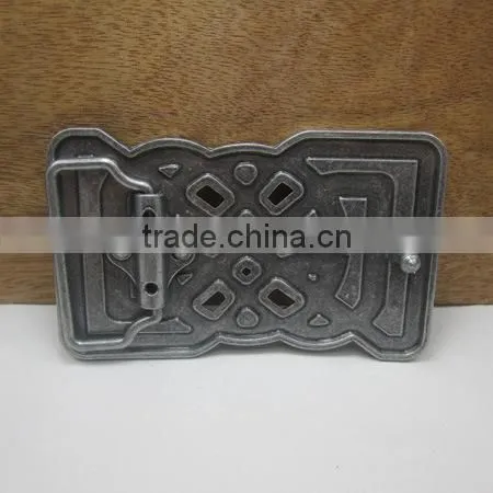 Decorative Two Prong Logo Name Plate Belt Buckles Custom Belt Buckle Belt Buckle With Rhinestones photo-4