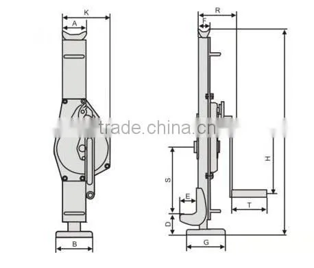 1.5T Mechanical Jack for Car photo-3