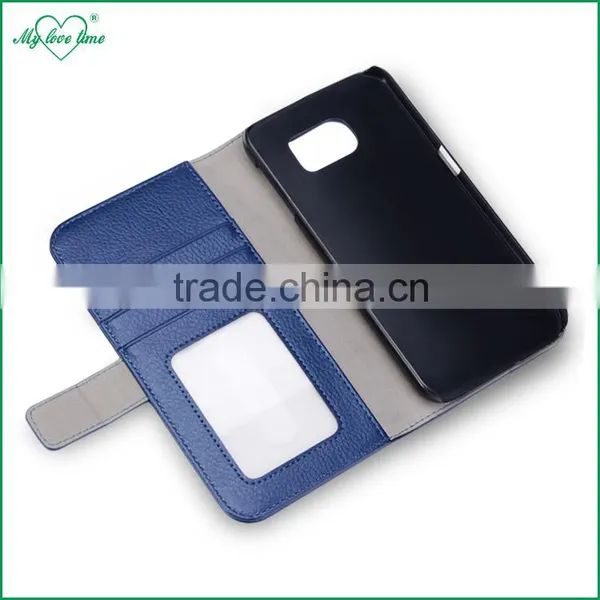 Guangzhou OEM Manufacturer Phone Leather Case Cover for Samsung Galaxy S7 photo-3