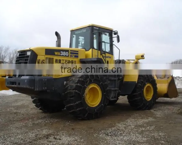 WA380-5-3-1 WA350-3-1 WA320-5 WA470-3-5 WA450 WA100 WA180 Used Komatsu Japanese Wheel Loaders on Sale photo-3