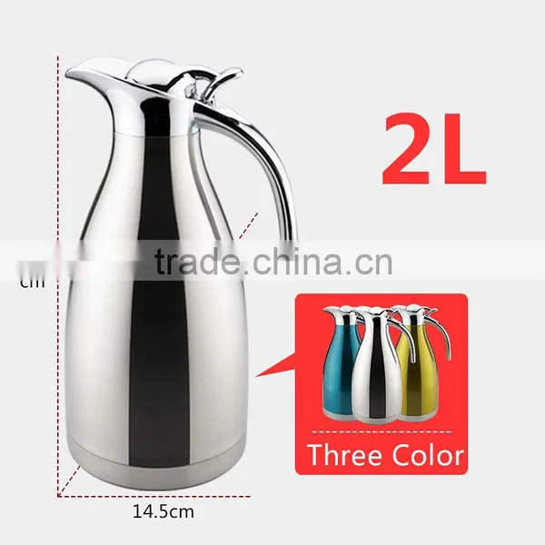 Thermal Carafe,85 Oz Big Capacity Electric Personalized 304 Stainless Steel Induction Coffee Pot photo-6
