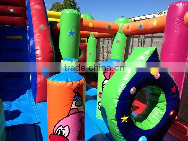 Small Carnival Combo Colorful Inflatable Bouncy Slide for Children photo-2
