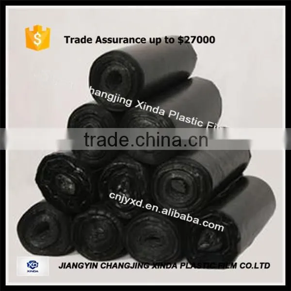 HDPE/LDPE Custom Printed Cheap Black Garbage Bag Trash Bag Supplier's Choice photo-3