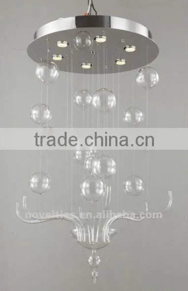 Hot Now Products Glass Air Bubble Chandelier,Modern Minimalist Lighting Lamp