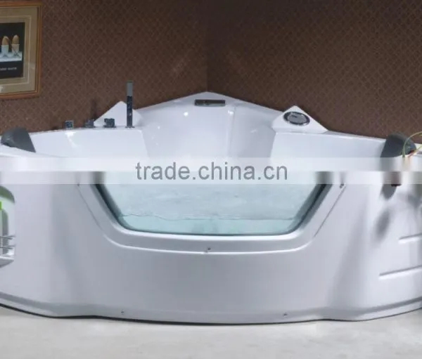 China Bathtub Manufacturer Fiberglass Swimming Pool, 2 Person Whirlpool Tubs photo-2