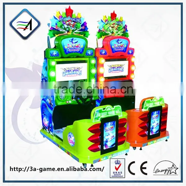 22 Inch LCD Screen Deluxe Sonic Bucket Paradise Car Driving Simulator photo-2