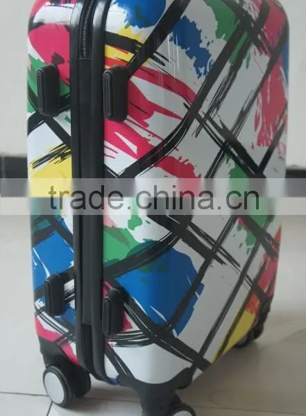 ABS Protective Cover Luggage With Removable Wheels For Teenage Trolley Luggage photo-6