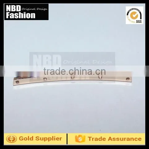 Apparel Metal Bar,neck Trim, Trousers Pocket Side Decorating Metal Trim