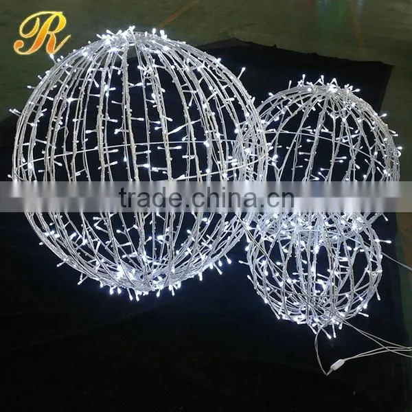 Customizable Led Outdoor Christmas Lighted Balls photo-5