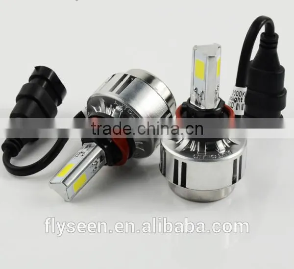 New 36W H8 H9 H11 LED Headlight COB 3300LM All In One Led Headlight photo-2
