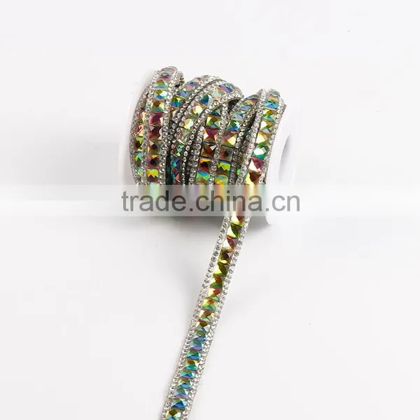 Rhinestone Chain,crystal Belt,hot Fix Tape for Shoes Bags Accessories photo-2