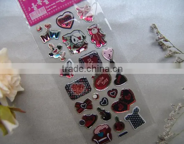 ECO-friendly Non-toxic 3d Pvc Epoxy Sticker,room Decoration Custom Epoxy Sticker photo-3