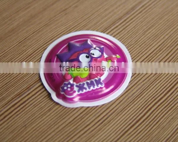 Custom Home Decoration Pvc Sticker,puffy Sticker,cartoon 3d Embossing Pvc Sticker photo-3