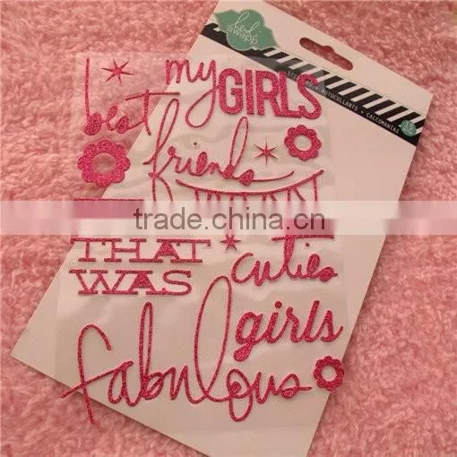 HOT SALE DIY Gem Letter Glitter Sticker photo-4