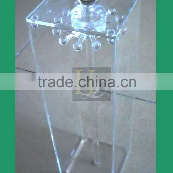 Transparent Crystal Acrylic Jewelry Display Cases photo-3