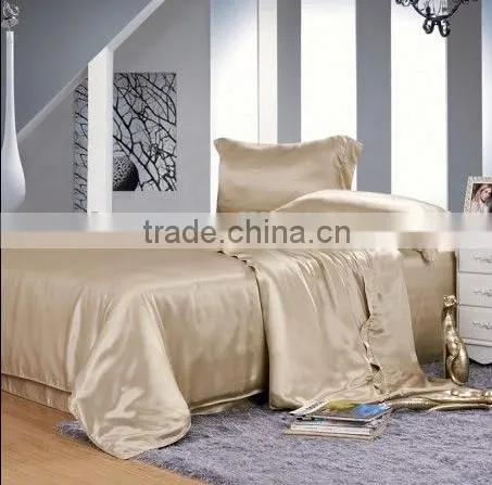 Details About 4pcs 100% Pure Silk Sheets Set Silk Bedding Set Seamless 19mm Charmuese photo-4