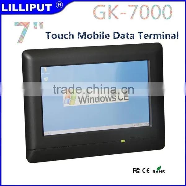 Four Wire Resistive Touch Panel 7" Embedded Computer Terminal With Windows CE 5.0
