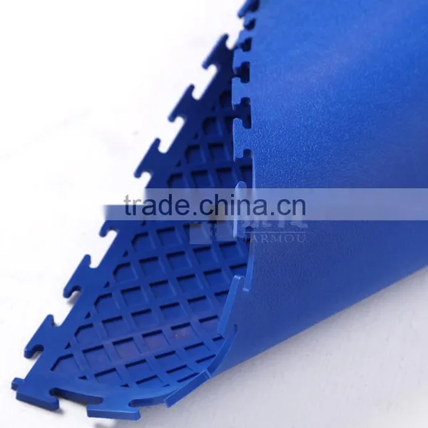 Plastic Vinyl PVC Anti Slip Interlocking Outdoor Floor Tile Dongguan Manufacturer photo-6