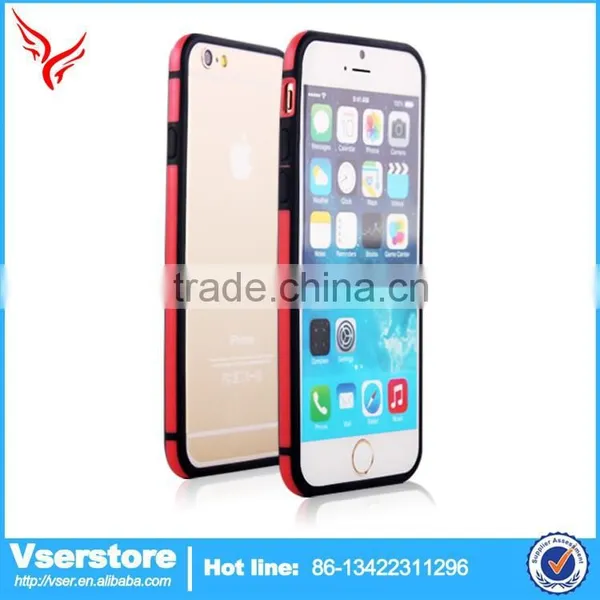 2015 New Arrival Fashion Cell Phone Plastic Cover for Iphone6 Silicone Mobile Phone Cover for Iphone 6 Plus Phone Cover photo-2