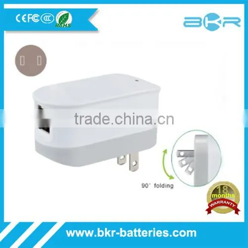 Custom Phone Charger With Dual Usb Charger 5V/2.4A/1A Output photo-6