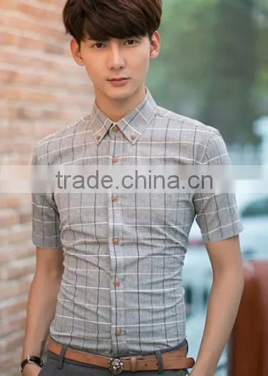 D11046b Men Cotton Casual Wholesale Fashionable Fancy Shirt photo-4