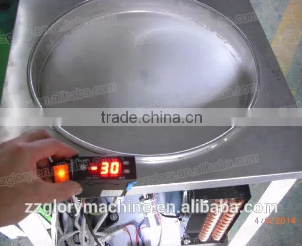 Hot Sale Flat Single Pan Fry Ice Cream Machine photo-3