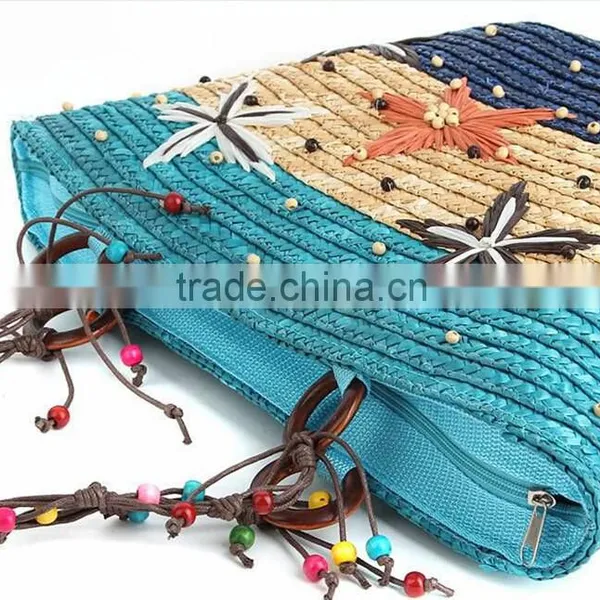 Hot Selling 2016 Straw Beach Tote Bag photo-6