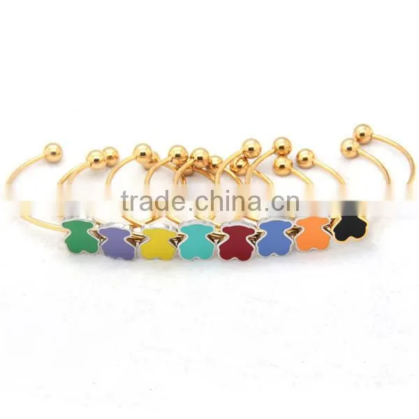Hot New European and American Fashion Female Bear Bangle Bracelet photo-4