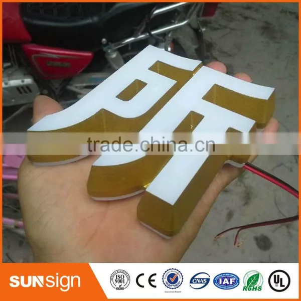 Hot Sale Amazing Beautiful Led Light Acrylic Sign Display