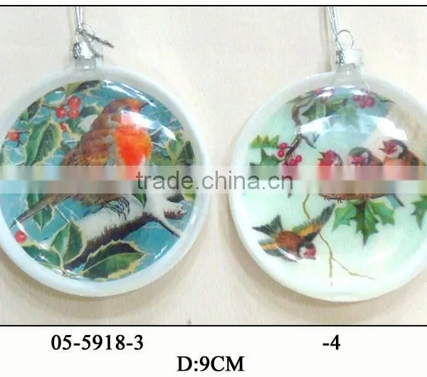 (05-5918)beautiful Glass Decorations for Easter Gift photo-3
