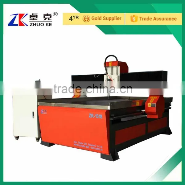 China Hot Sale CNC Engraving Machine For Stone Wood Metal ZK-1318 With Ball Screw Transmission For XYZ-Axis DSP Offline Control photo-3