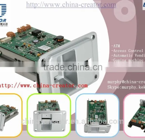 Chip Card RFID Gaming CRT-288 Manual Insert Card Reader photo-2