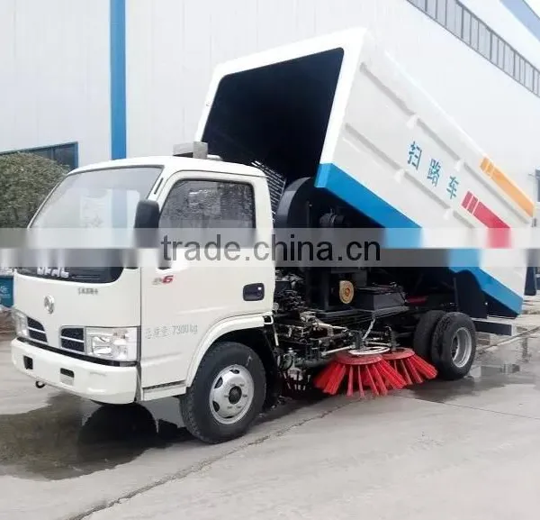 High Performance Dongfeng 4cbm Road Cleaning Truck photo-2