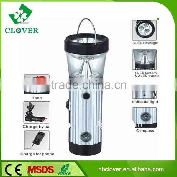 Super Brightness 3+4+2 Leds High Power Hand Rechargeable Led Flashlight photo-3
