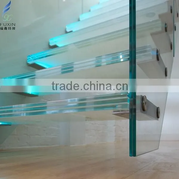 Floating Glass Stairs/Staircase Manufacturer photo-4