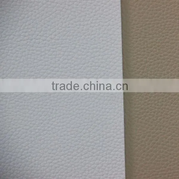 Embossed PU Leather for Shoes Upper Usage, Same With Real Leather Design photo-3