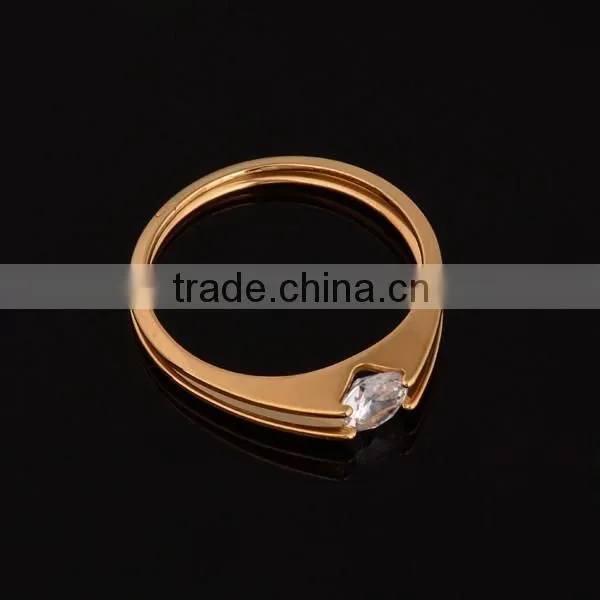 Yellow Gold Diamond Ring photo-2