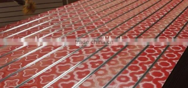 Beautiful 2015 New Design Red Star Melamine Slat Wall Panels for Shop