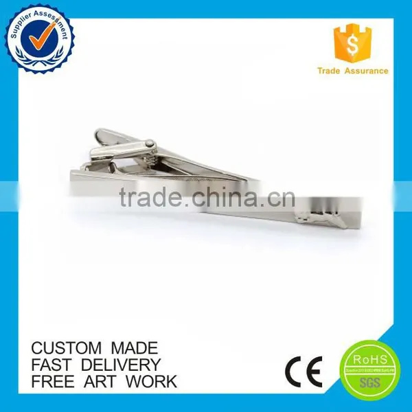 Wholesale Train Design Custom Brass Metal Tie Clip photo-3