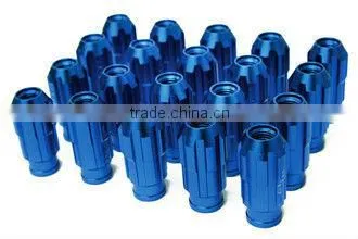 60mm Lug Nuts For Racing Car 7075 Aluminum