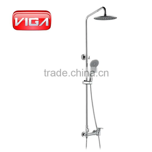 VIGA Luna Shower Faucet Bathroom Brass Mixer Ceramic Cartridge Shower Mixer photo-3