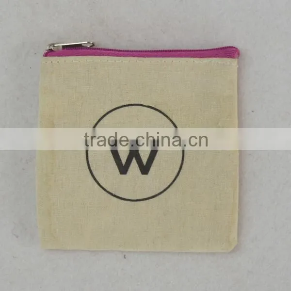 Fashion Small Canvas Zipper Bag Made in China photo-2