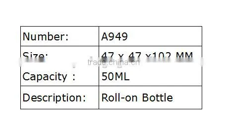 50ml Plastic Roll on Deodorant Empty Bottle photo-3