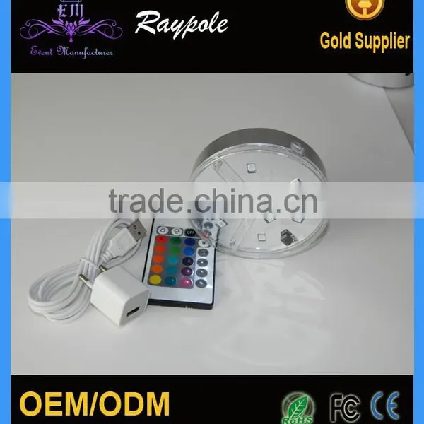 Wedding Centerpiece Vases Decoration Lighting LED Vase Light Base for Table Decoration photo-6